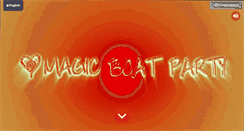 Desktop Screenshot of magicboatparty.es